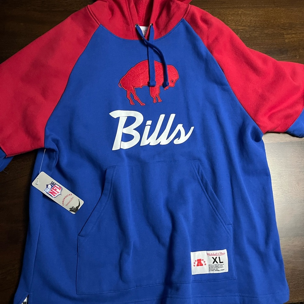 Buffalo Bills Blue and Red Hoodie (new)